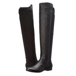 BCBGMaxAzria Ma-Fillie Over the Knee Black Boots Size 8 M Autumn Fall